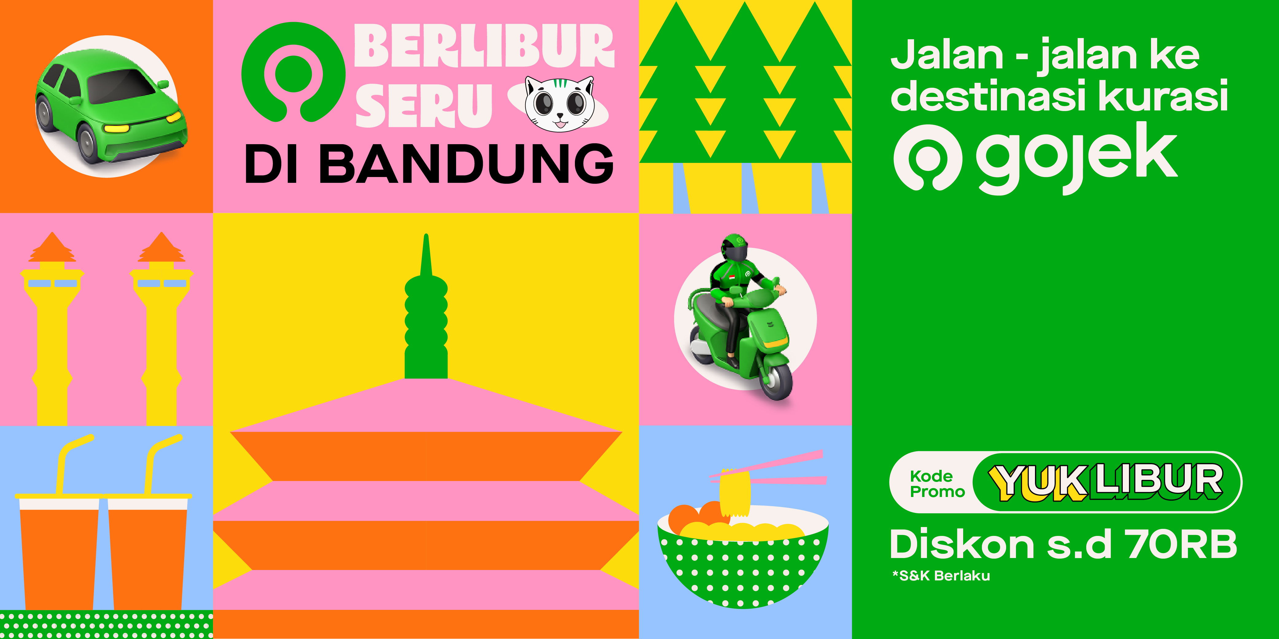 Gojek Berburu Campaign by The 1984 Jakarta