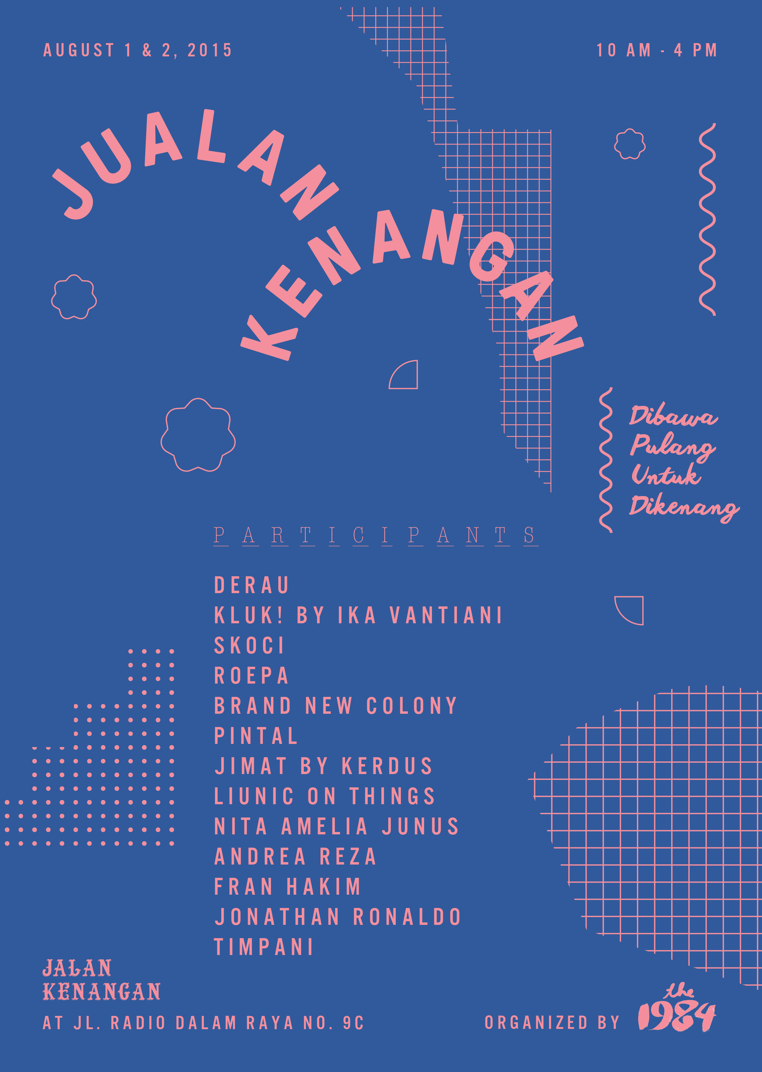 Jualan Kenangan Posters by The 1984 Jakarta