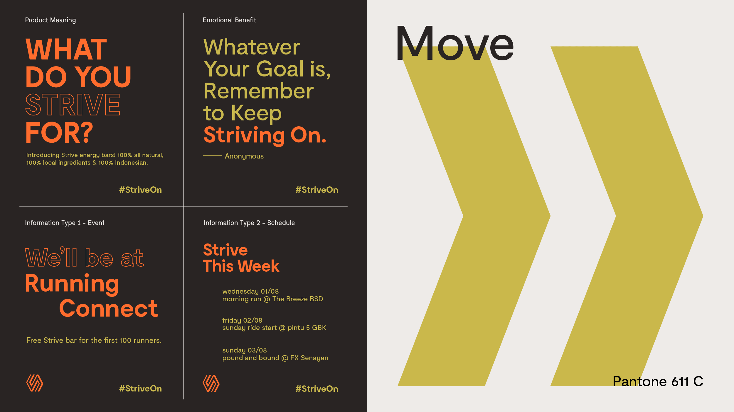 Strive On Campaign by The 1984 Jakarta